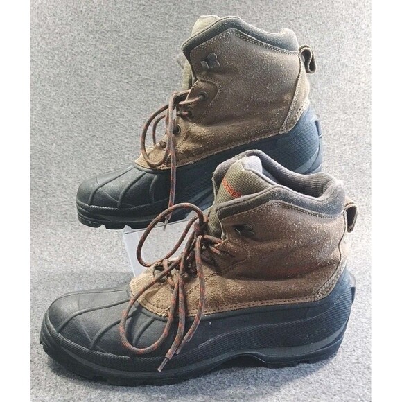 Columbia Men\'s Falmouth Boots Size 12 Hiking Working Duck Brown YM-1207-223 main image 7
